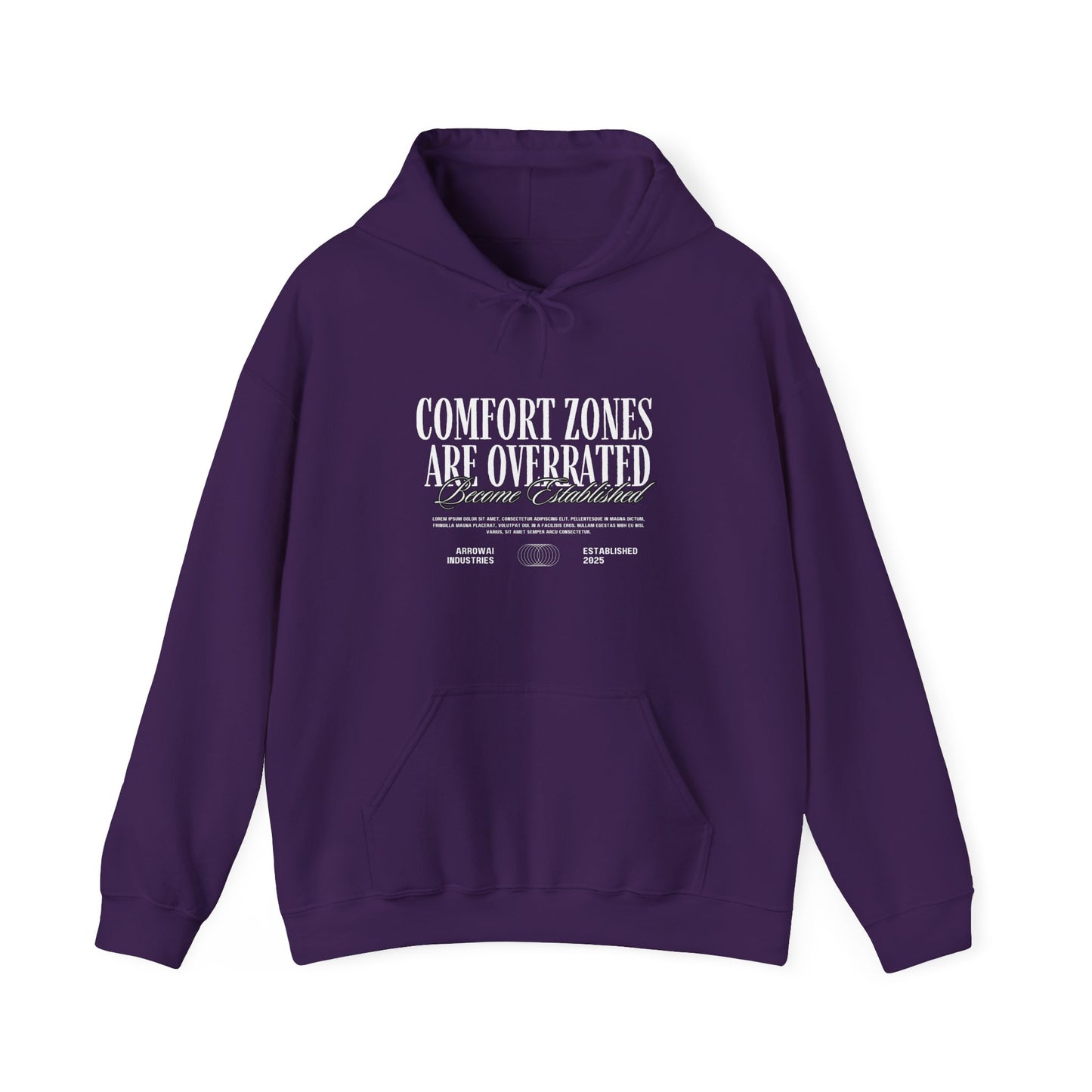 Comfort Zones are overrated Hoodie