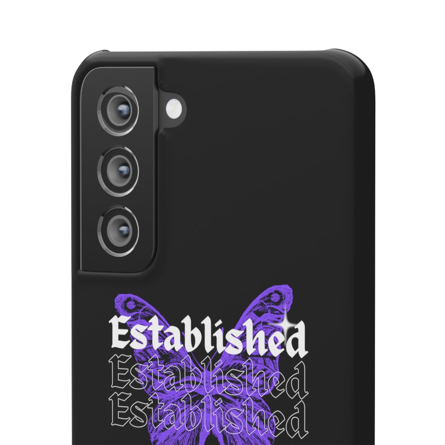 Established Butterfly Snap Case