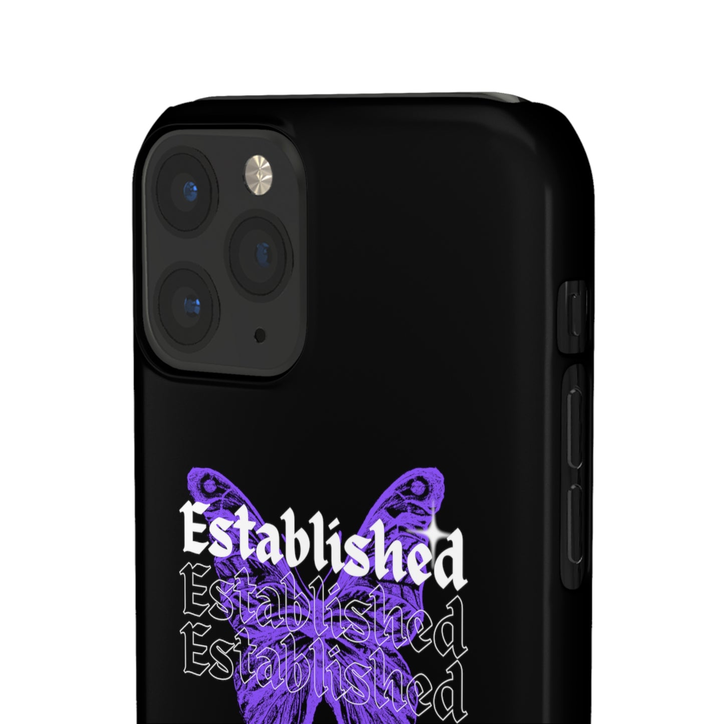Established Butterfly Snap Case