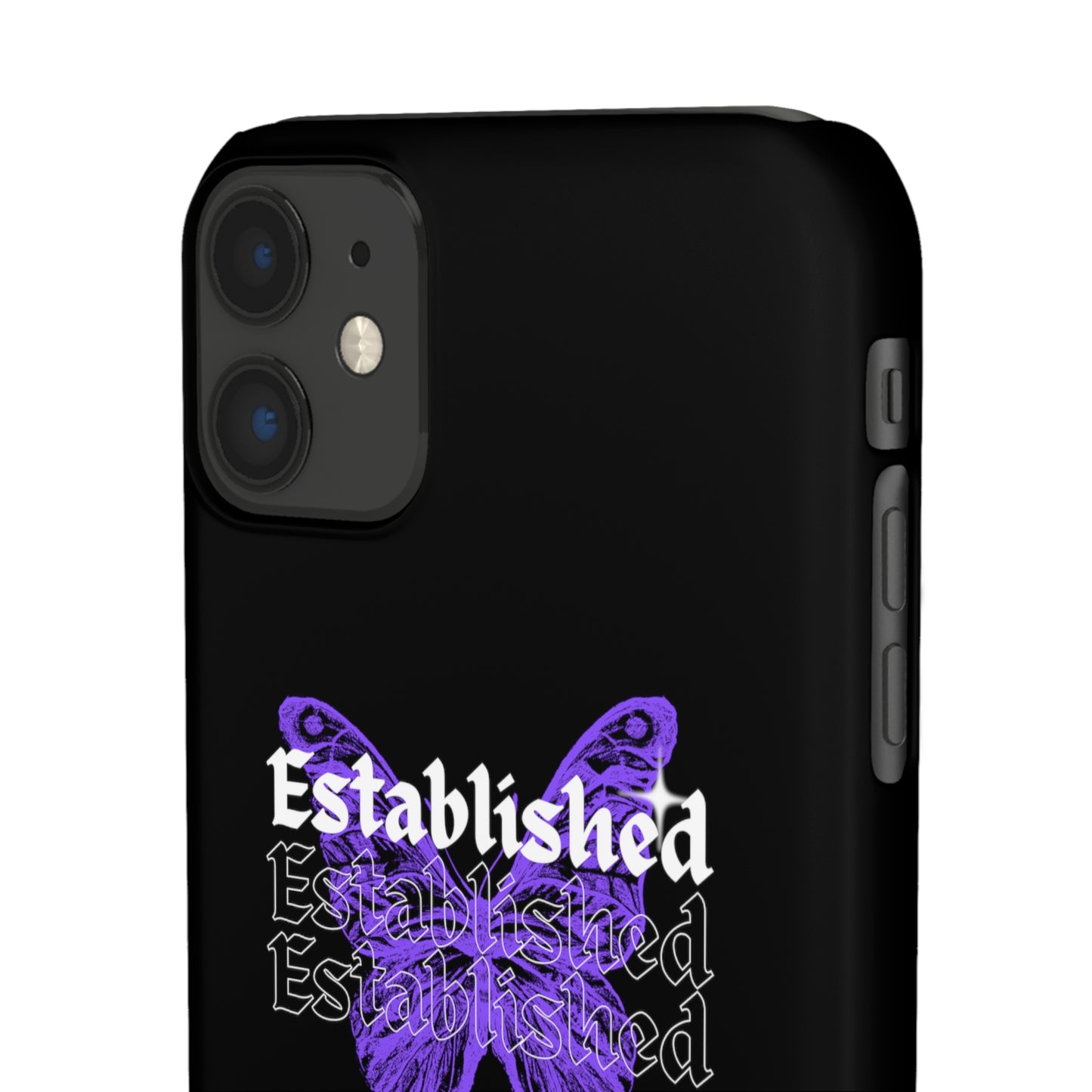 Established Butterfly Snap Case