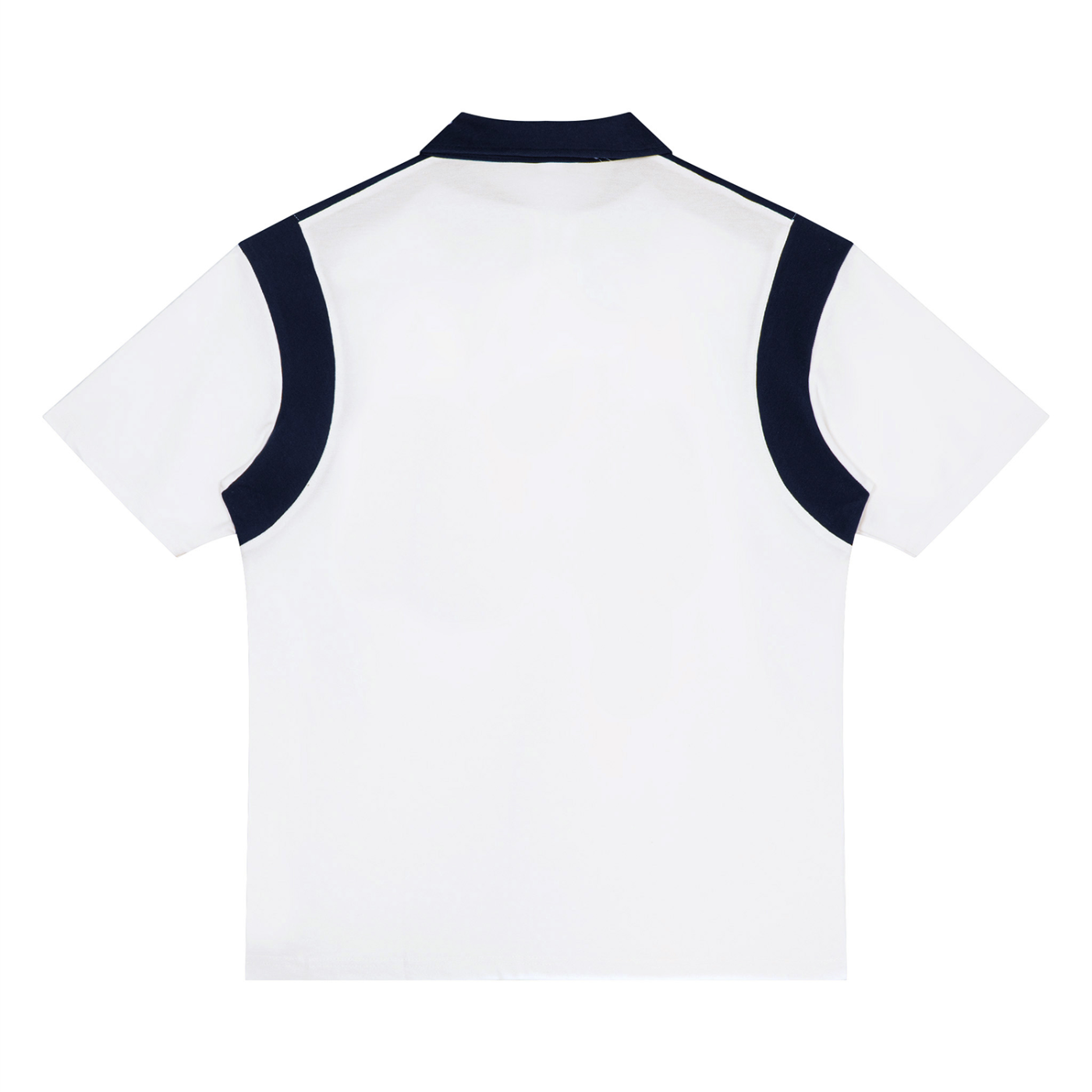 Established Color Block Quarter Zip Polo Shirt