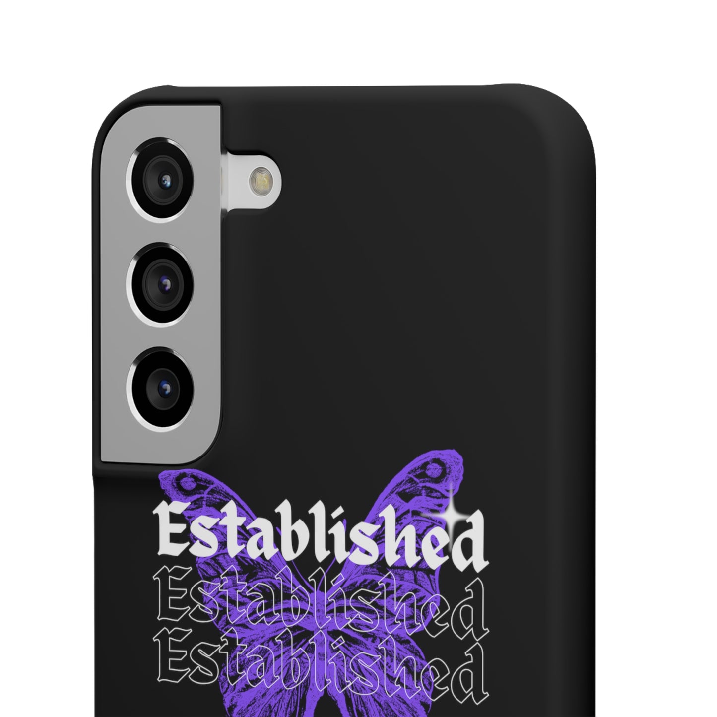 Established Butterfly Snap Case