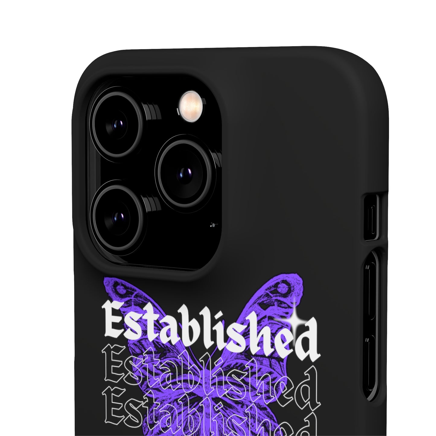 Established Butterfly Snap Case