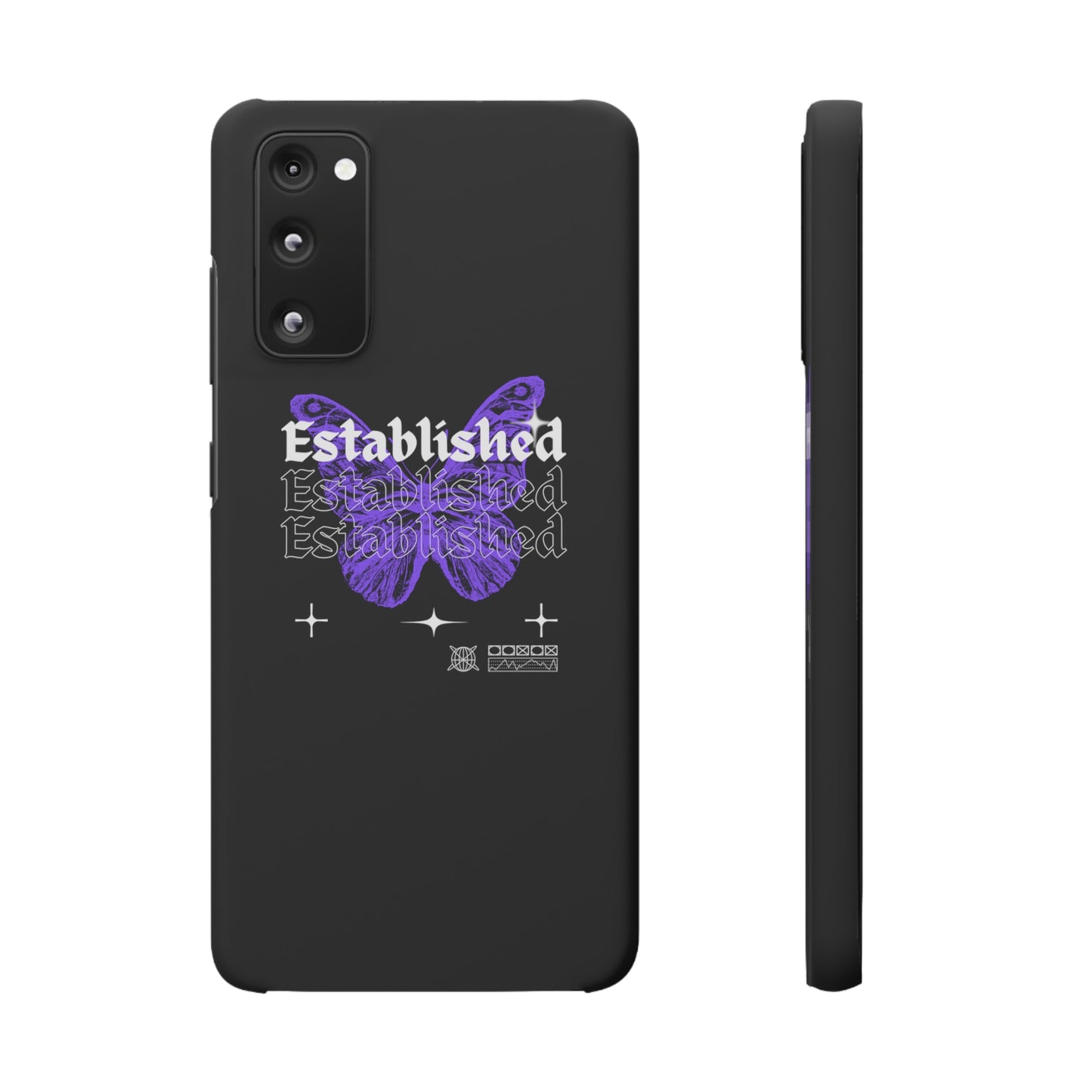Established Butterfly Snap Case