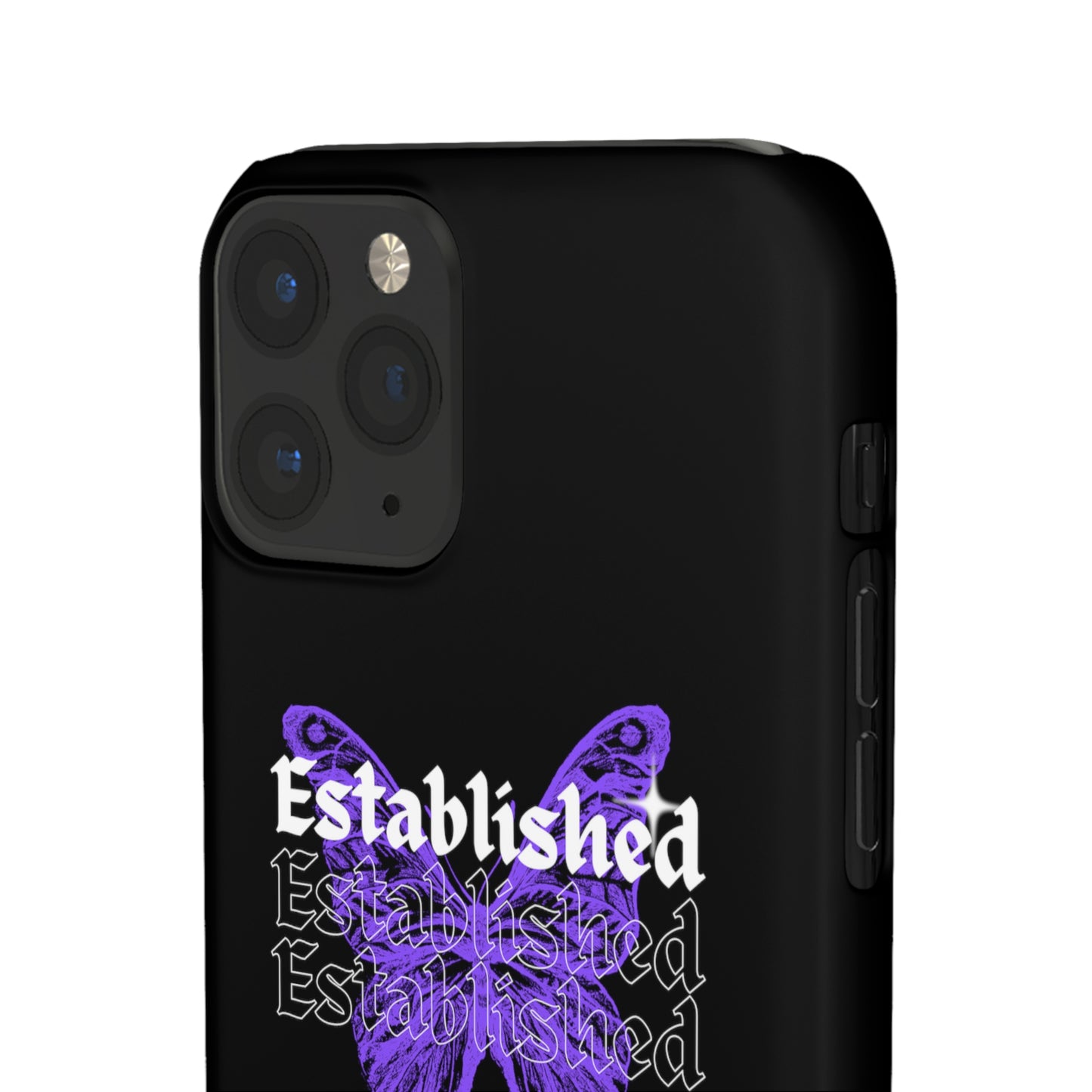 Established Butterfly Snap Case