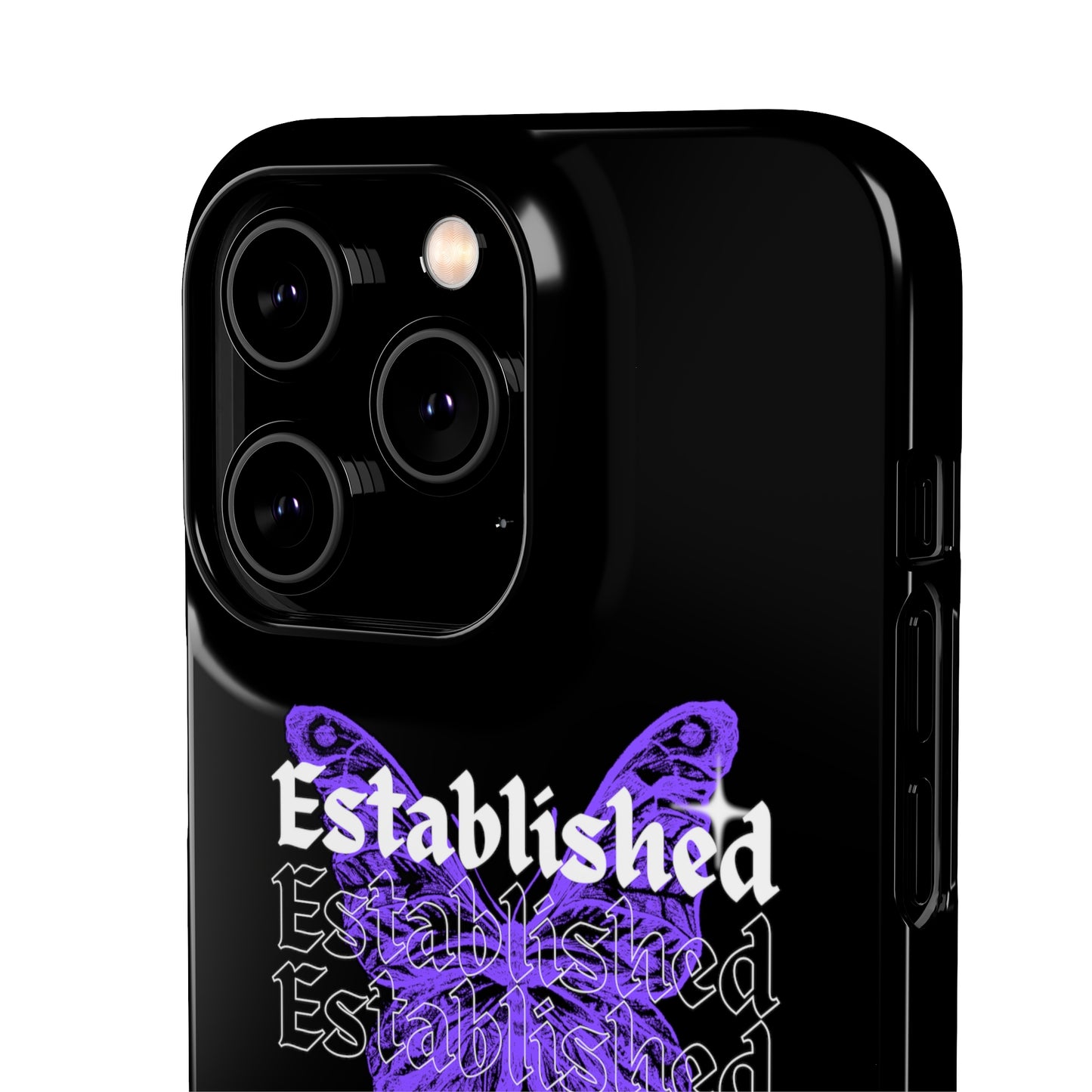 Established Butterfly Snap Case